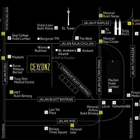 Ceylonz Suites Kuala Lumpur, Roam Экстерьер фото